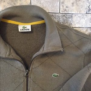 Lacoste Zip-Up Sweater